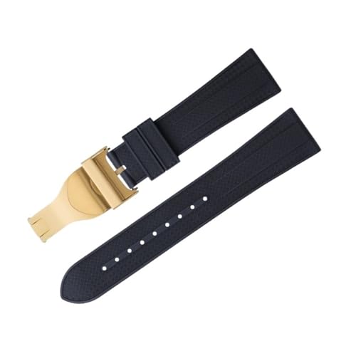[SZLBYKCE] \tgtIo[EHb`oh`[_[XgbvM79360.M79363Soft FluerOrubber Watch Band end for Tudor Strap M79360.M79363