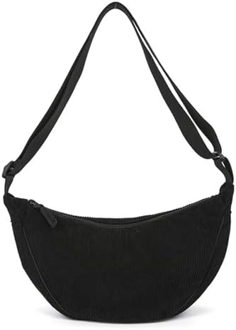 ibalulu Borsa Donna a Tracolla in Velluto a Coste, Tote Bag Grande Mezzaluna, Borsa Shopper per Università, Scuola, Ufficio, Lavoro, Viaggi e Shopping (Beige ibalulu Borsa Donna a Tracolla in Velluto a Coste, Tote Bag Grande Mezzaluna, Borsa Shopper per Università, Scuola, Ufficio, Lavoro, Viaggi e Shopping (Beige