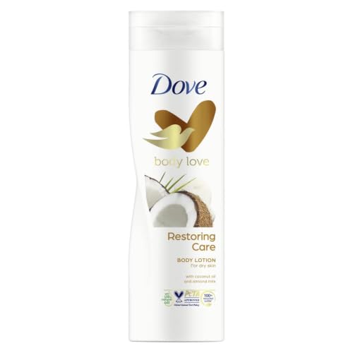Dove Cleansing, Lotion Restoring Care, 13.5 Fl Oz image 5