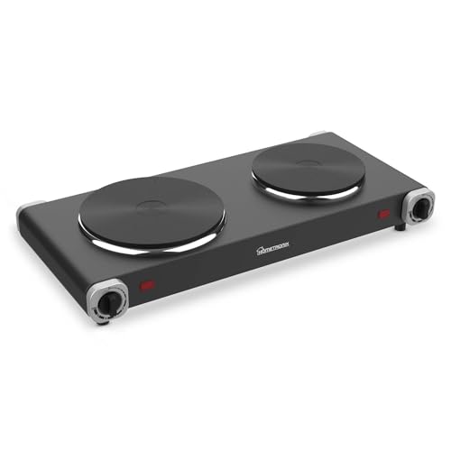 HomeTronix Electric Double Hotplate 2500W