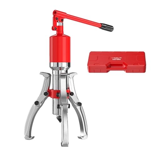 Heavy Duty Hydraulic Gear Puller, Adjustable Two or Three Jaw Hub Bearing Puller Separator, Maximum Expansion 35cm/13.7in, Hub Bearing Removal Tool with Housing(15T/33000LB)