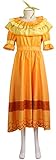 Lilycos Unisex Bruno Cosplay Costume Adult Mirabel Dress Isabela Madrigal Dress Princess Dress Outfits for Women Girls (XX-Large, Pepa)