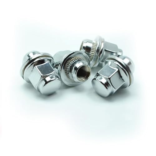 ホイールボルト Compatible With Infiniti Q50 Q60 Q70 Q80 QX56 4個 M12x1.25 ホイールナット ワッシャー付き 合金ホイールファスナー カーアクセサリー