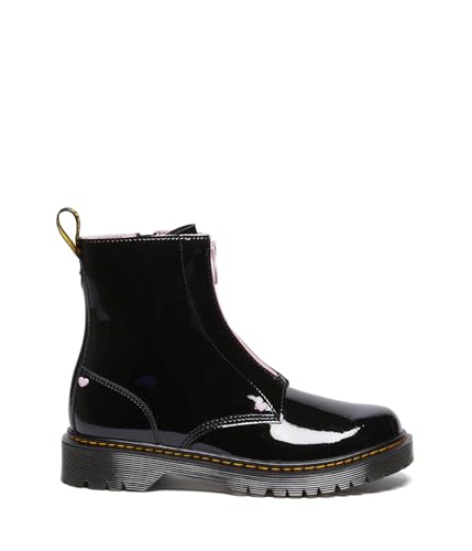 Dr. Martens Unisex-Child Bex Heart Zip Boot Youth (Big Kid) Fashion4