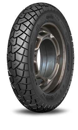 Apollo Actigrip S3 3.50-10 51J Tyre Tube For Bike, Rear.