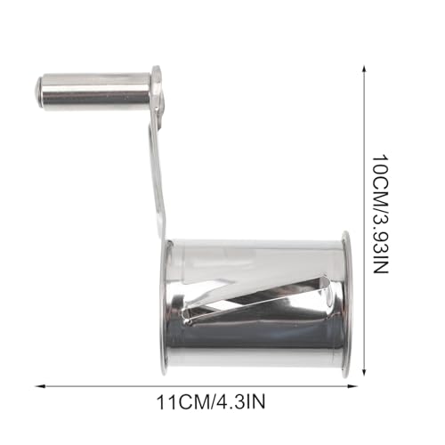 Rallador Manual Giratorio de Acero Inoxidable Garneck 2 Pzas miniatura 5