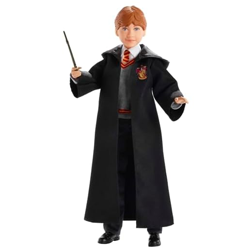 Harry Potter Muñeco Ron Weasley de la colección de Harry Potter (Mattel FYM52)