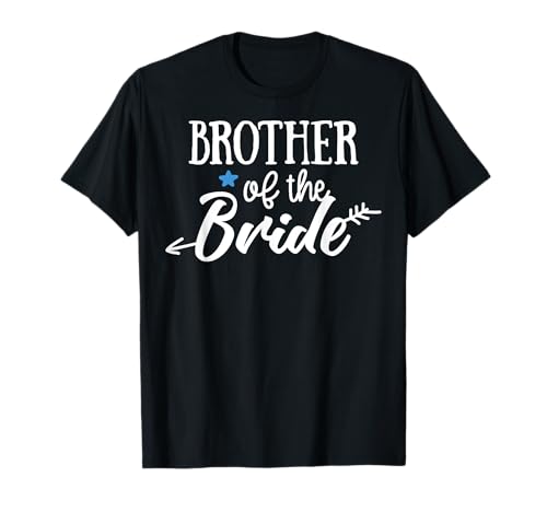 Hermano de la novia flecha boda o despedida de soltera Camiseta