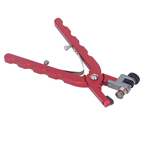 時計バンドとベルト用ホールパンチプライヤー、アルミニウムy時計バンドパンチプライヤー、ブースト付きレイバーベルトホールパンチャー、丸型、革用