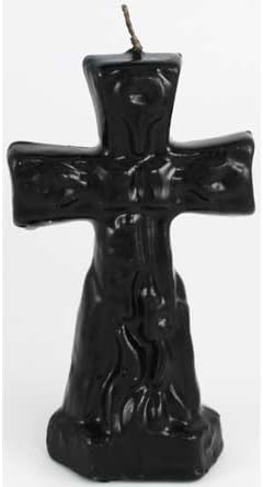 Black Cross Candle