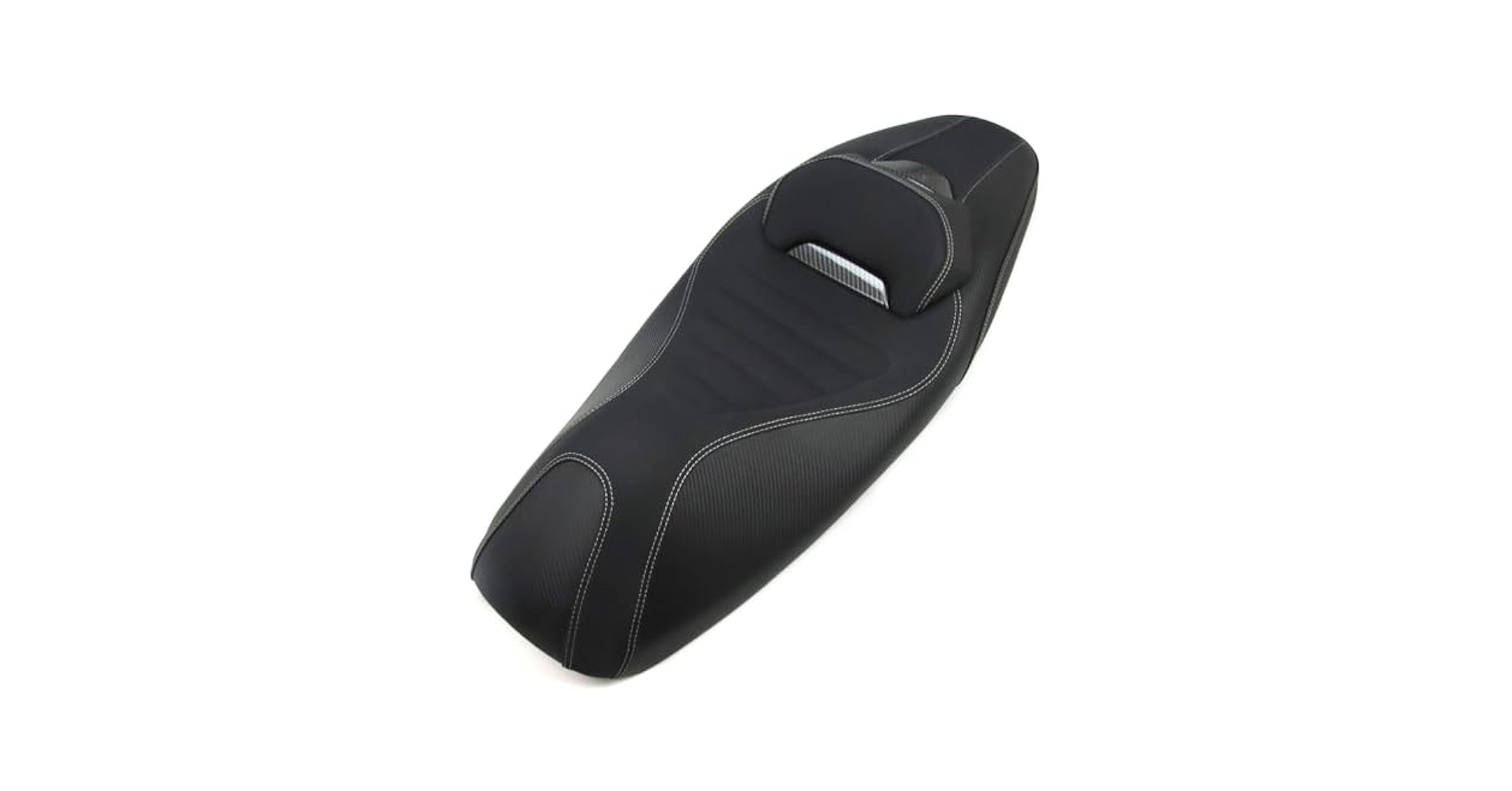 ADV160 カスタムシート　カーボン柄　未使用 ホンダ ADV160(KF54)用 レザー調 カスタム ツートンシート完成品