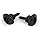 D'Addario Accessories Elliptical End Pins, Black