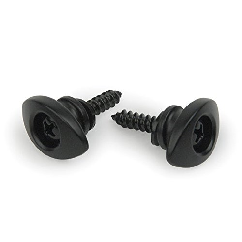 D'Addario Accessories Elliptical End Pins, Black
