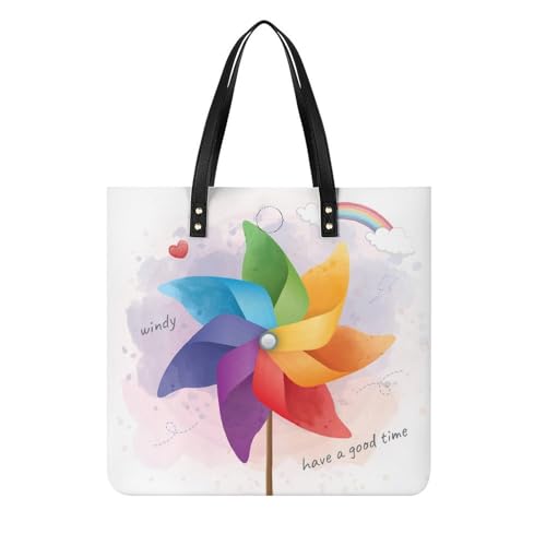 Sac à main moulin à vent coloré idéal pour votre prochain voyage d'été