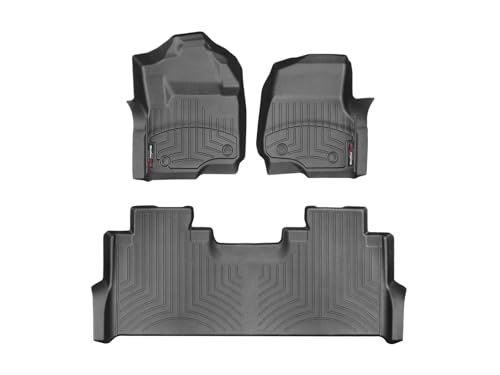 WeatherTech 441012-1-2 FloorLiners for 2017–2022 Ford Super Duty