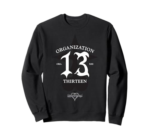 Sweatshirt Kingdom Hearts Disney chaud et confortable Organisation XIII