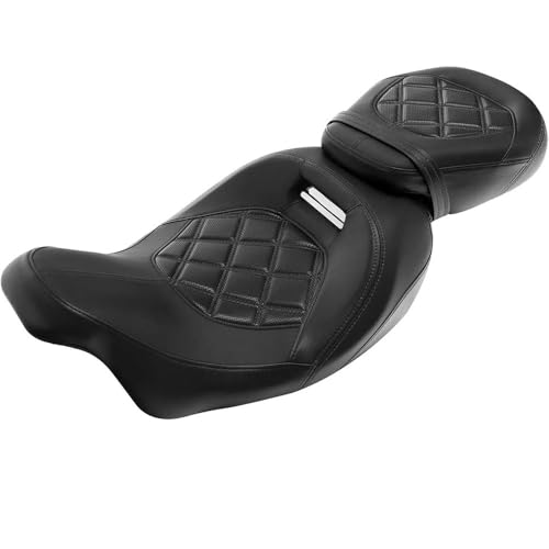 Selle moto passager conducteur bas profil Street Glide Road King Electra
