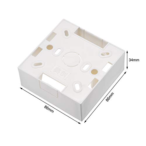 Uxcell 5Pcs Wall Switch Box Electrical Outlet Mounting Cassette Single Gang #TOP1