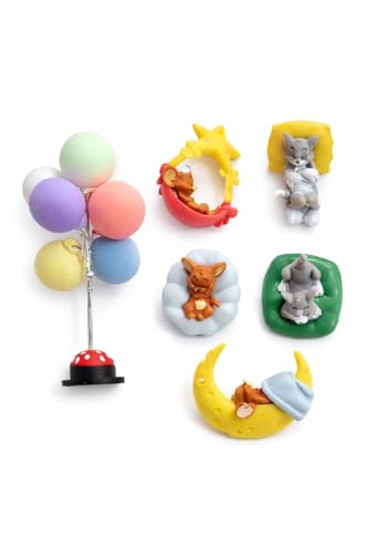 Image of YOURKARTS T&J Cute Sleeping Car Interior Accessory-Cute Toy for car Dashboard and Table top (T&J-5)