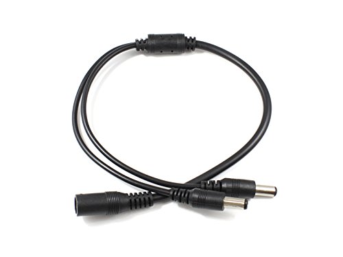 Amazon | DCプラグ2分岐ケーブル[Φ5.5mm/2.1mm]30cm ACアダプター2分岐