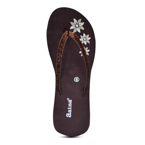 Image of Aaina Women's Brown Eva Heel Noora-01