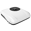 DC 24V RV Rooftop Air Conditioner, Non-ducted 11000 BTU RV AC Unit for Camper Van, Truck, Motorhome Universal Fit Fast Cooling