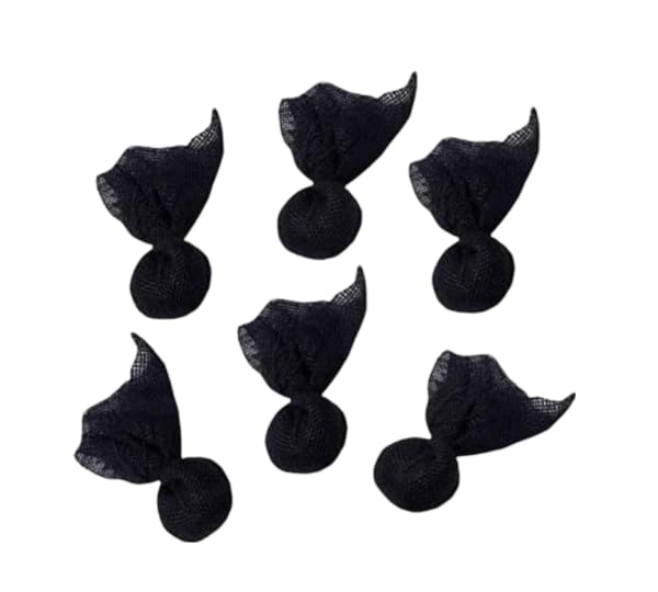 Image of Sesame Wicks | Ellu Thiri | Yellu Bathi | Black Till Wicks | Saneeswara Deepam /Pooja | Used Best Sesame Seeds & Cloth | A++ Grade, 90 Wicks (90 Wicks x 5 Pcs (450 Wicks))