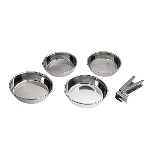 LotusGrill Pfännchen Set Pan-Set 5 TLG Zubehör Grillschale Accesoire LotusGrill Pfännchen Set Pan-Set 5 TLG Zubehör Grillschale Accesoire