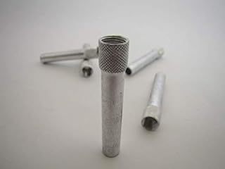 (5 Pack) Standard Metal Threaded Conduit Stems - 2 1/2