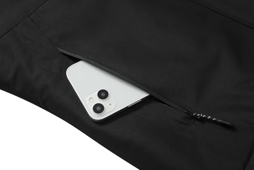Image of MOERDENG Women's Ski Jacket Waterproof Winter Coat Hooded Snowboarding Jacket Warm Winter Jacket