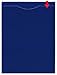 StoreSMART - Plastic File Jackets - Blue 25-Pack - Open Short Side - FJ85S-PQB-25