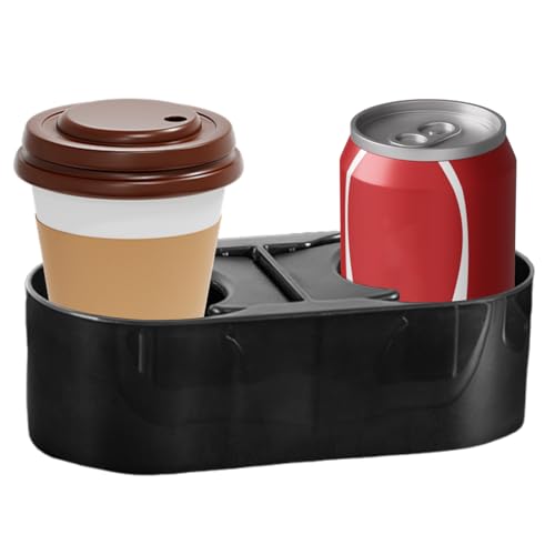 Car Cup Holder - Leakproof Center Console Cup Holder Insert, Recessed Cups Holders For Car - Center Console Accessories Slot Slip Limit Water Cups Organiser For Cars(64x102mm)