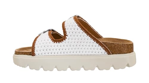 Image of Corkys Footwear Hey Girl Womens 1 inch Rumor Has It Platform Sandals, Featuring Two Adjustable Buckles, A soft Footbed, And A Lug Outsole, Perfect For Summer