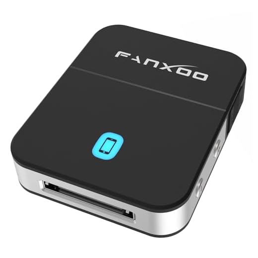 Fanxoo DockPro Bose Bluetooth Adapter for SoundDock 30 pin iPod Bluetooth 5.0 Adapter Compatible for iPhone iPod Docking Station