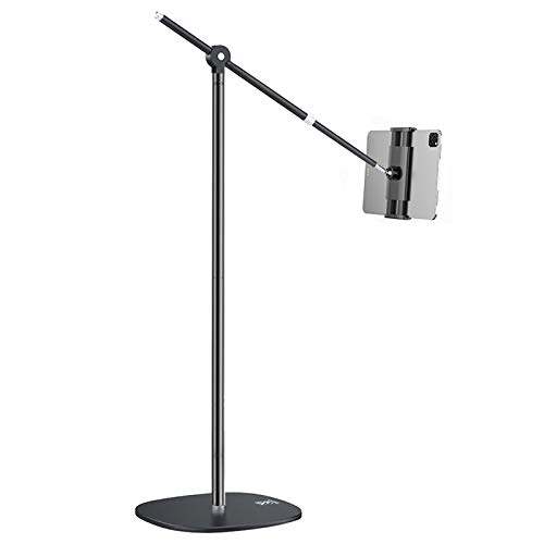 Free Shipping Offer Tablet Floor Stand Holder, Angle Adjustable Tablet Mount with 10.4lb Stable Base for Standing, Sitting and Bed Use, Compatible with iPad Pro 11 Inch AIR Mini, 4.7" - 11" Android Tablet Cell Phone Free Shipping Offer Tablet Floor Stand Holder, Angle Adjustable Tablet Mount with 10.4lb Stable Base for Standing, Sitting and Bed Use, Compatible with iPad Pro 11 Inch AIR Mini, 4.7" - 11" Android Tablet Cell Phone