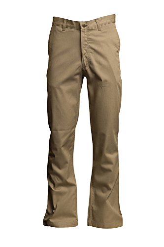 LAPCOFR LAPCO FR P-Ink 38X30 Flame Resistant Uniform Pant, Capacity, Volume, Cotton, 38x30, Khaki