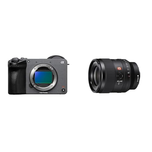 Image of Sony FX2 Full-Frame Cinema Camera Body Only + Sony FE 35mm F1.4 GM Full-Frame Large-Aperture Wide Angle G Master Lens Black