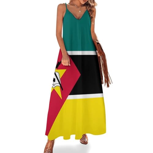 Robe Mozambique bohème grande taille longue et fluide pour femme