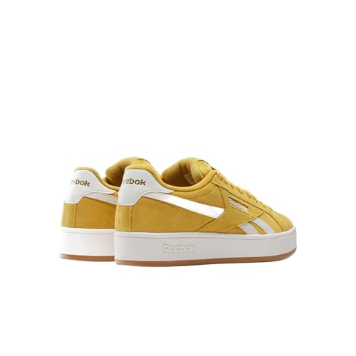 Reebok Unisex Retro Mega Sneaker, Heritage Gold/Chalk/Gum, 8 Women/ 6.5 Men