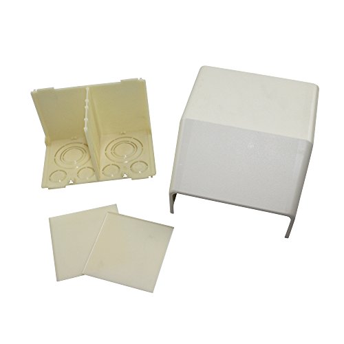 Wiremold 5410D Entrance End Feed Fitting, 5400 Series, Ivory #TOP21