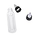 12 Pack Plastic Squeeze Bottles Tip Applicator With Screw Cap, 2 Ounce