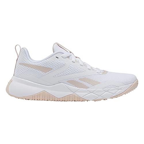 Reebok Tenis Nfx Trainer para mujer, Blanco/Possibly Pink, 36 EU