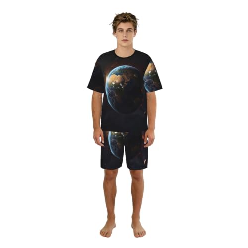 Pyjama doux et respirant Planet pour homme et femme
