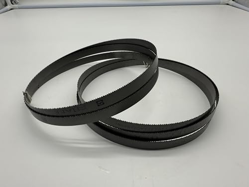 AYAO 64-1/2 inch X 1/2 X 14TPI Bimetal M42 Bandsaw Blades for Metal Cutting 2PK