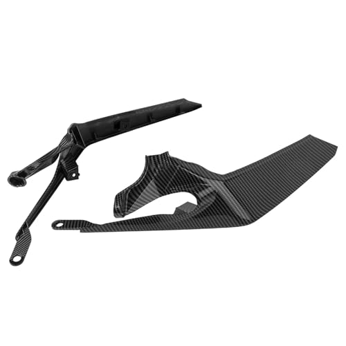 Panneau latéral look carbone KTM DUKE 390 pour masquer les rayures de cadre