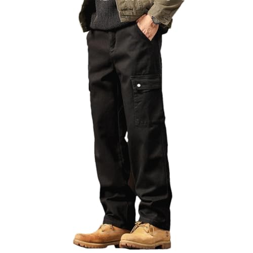 Men American SLE Loose Fit Bla Work Trousers Outdoor Multi Ket Casual Pants