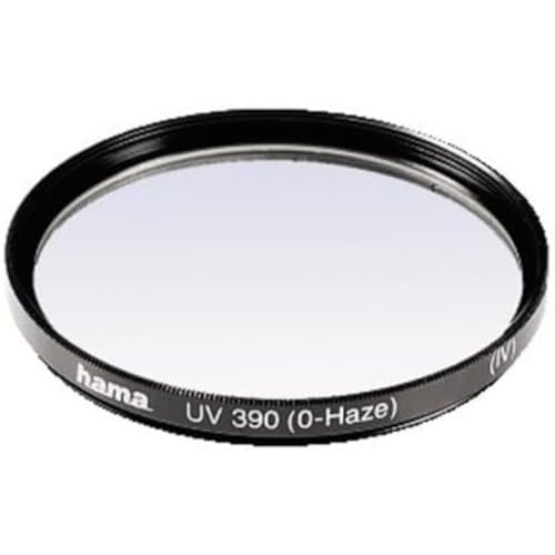 Filtro UV Hama de 37 mm con recubrimiento cuádruple para protección de objetivos