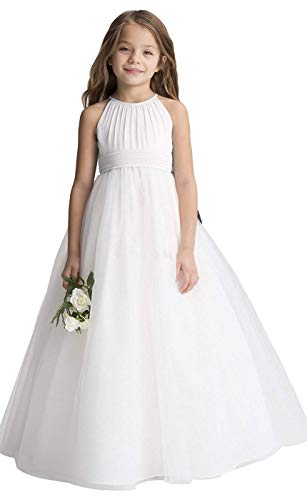 Aibaowedding Blumenmädchen Tüll Chiffon Kleider Kinder Hochzeit Festzug...