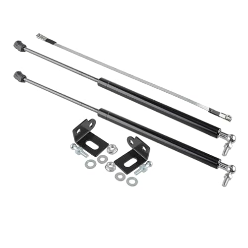HIKNNE Qizm 2Pcs Car Front Bonnet Hood Lift Gas Support Shock Struts Rod Fit for Mazda 6 Atenza 2013-2018