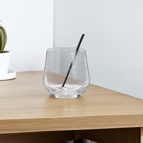 Pitillos negros desechables para cocteles 13 cm miniatura 6